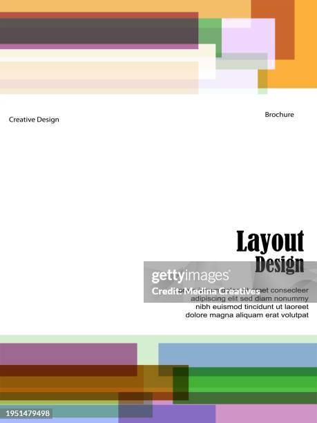 vector abstract multicolor block textured design template background - marble block stock illustrations
