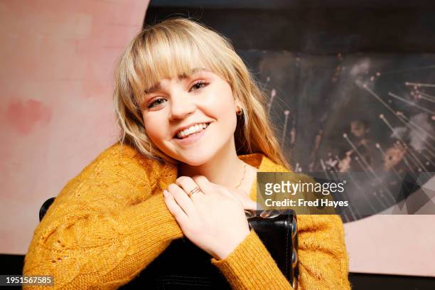 Megan Stott attends the 27th annual SAGindie Actors Only Brunch at Sundance at Cafe Terigo on January 21, 2024 in Park City, Utah.