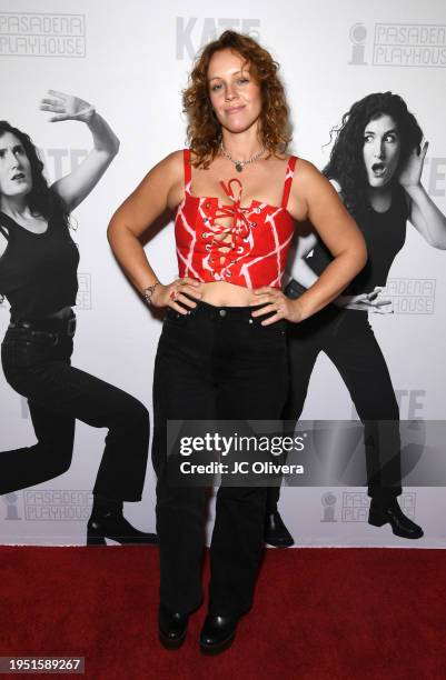 Brooke Bundy attends the opening night performance of "KATE" at Pasadena Playhouse on January 21, 2024 in Pasadena, California.
