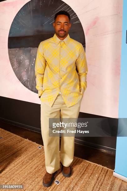 Jay Ellis attends the 27th annual SAGindie Actors Only Brunch at Sundance at Cafe Terigo on January 21, 2024 in Park City, Utah.