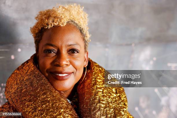 Aunjanue Ellis-Taylor attends the 27th annual SAGindie Actors Only Brunch at Sundance at Cafe Terigo on January 21, 2024 in Park City, Utah.