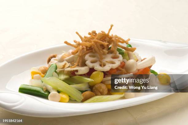 chinese stir fried vegetables - serving size stock pictures, royalty-free photos & images