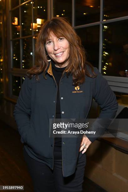 Robin Bronk attends the HBO Documentary Films' Sundance Party at Ruth's Chris Steak House on January 21, 2024 in Park City, Utah.