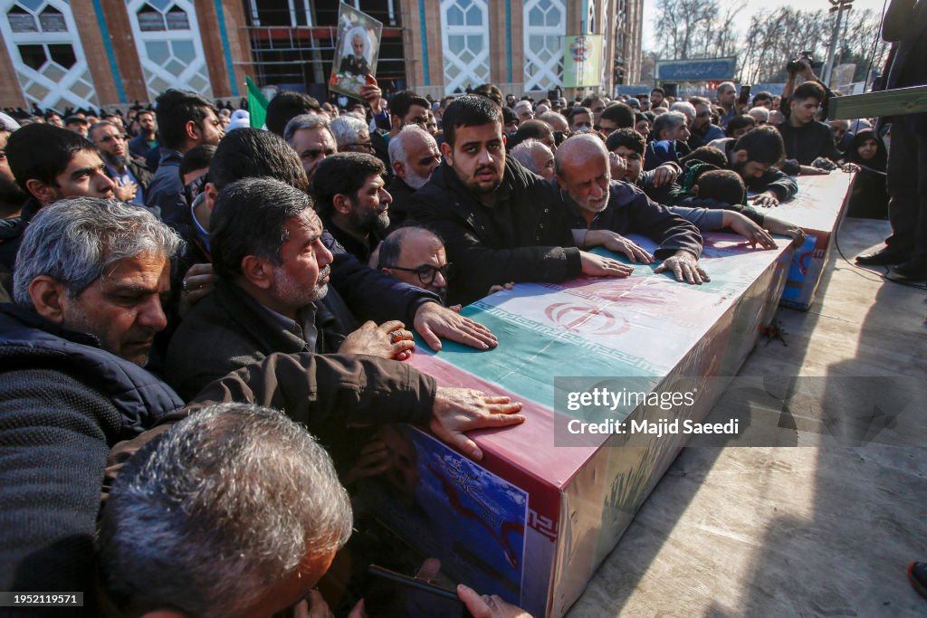 Funerals Held For IRGC Members Killed In Syria