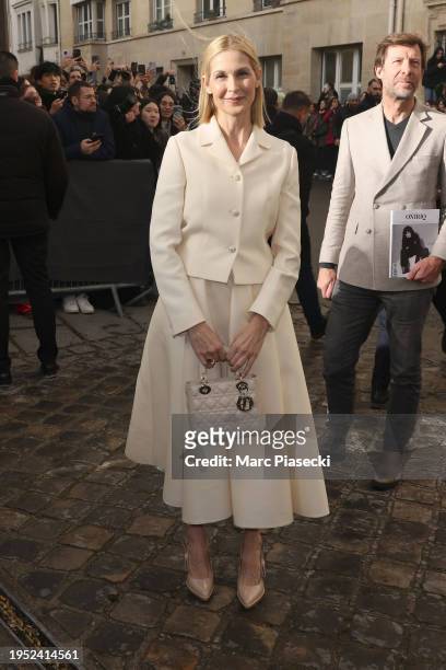Kelly Rutherford attends the Christian Dior Haute Couture Spring/Summer 2024 show as part of Paris Fashion Week on January 22, 2024 in Paris, France.