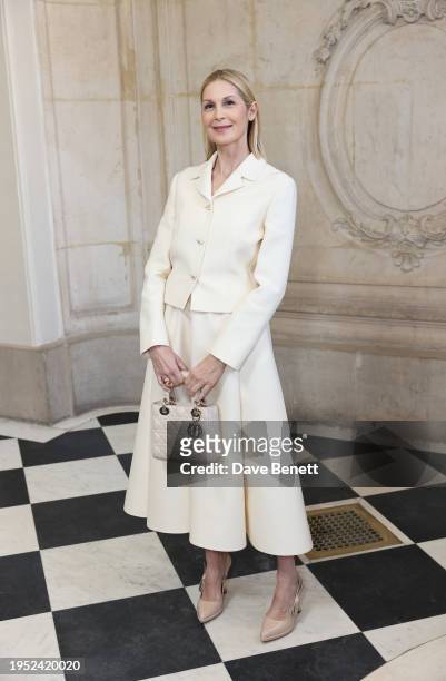 Kelly Rutherford attends the Dior Haute Couture show during Paris Fashion Week Spring/Summer 2024 at Musee Rodin on January 22, 2024 in Paris, France.