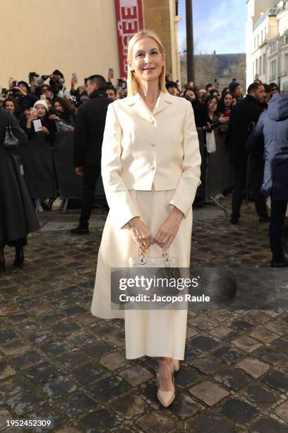 Kelly Rutherford attends the Christian Dior Haute Couture Spring/Summer 2024 show as part of Paris Fashion Week on January 22, 2024 in Paris, France.