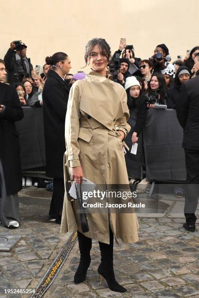 Deva Cassel attends the Christian Dior Haute Couture Spring/Summer 2024 show as part of Paris Fashion Week on January 22, 2024 in Paris, France.