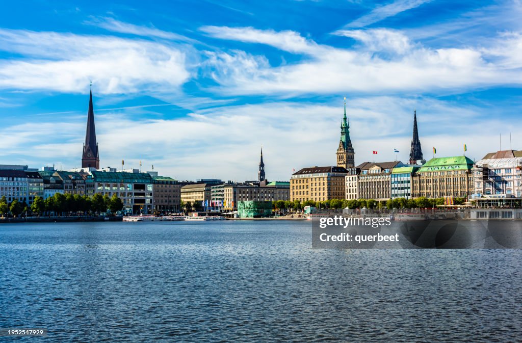 Binnenalster in Hamburg