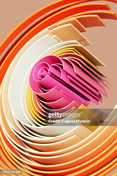 digital generated image of abstract network circles. big data. - process chart stock pictures, royalty-free photos & images