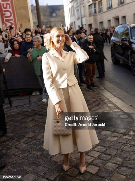 Kelly Rutherford attends the Christian Dior Haute Couture Spring/Summer 2024 show as part of Paris Fashion Week on January 22, 2024 in Paris, France.