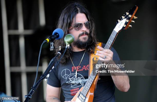 Shooter Jennings performs during Voodoo Music & Arts festival 2009 at City Park on November 1, 2009 in New Orleans, Louisiana.