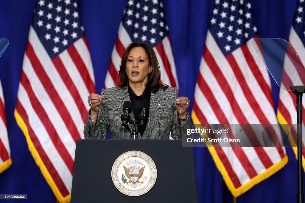 Vice President Harris Launches Fight For Reproductive Freedoms Tour In Wisconsin
