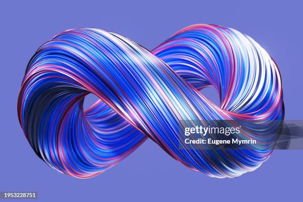 multicolored infinity sign - infinity stock pictures, royalty-free photos & images