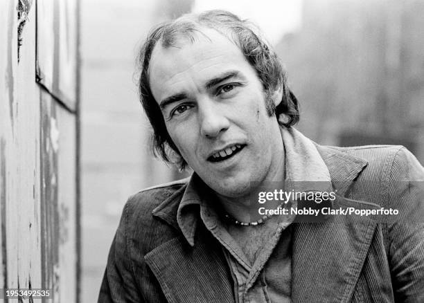 British dramatist and screenwriter Barrie Keeffe in London, England, circa 1977.