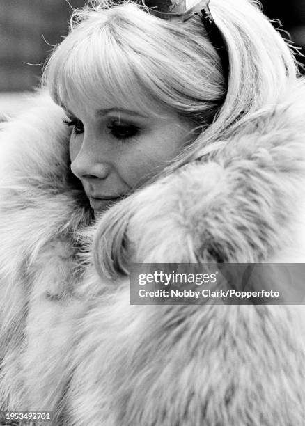 British actress Susan Hampshire in London, England, circa 1975.