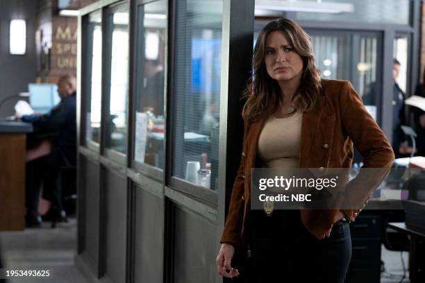 Truth Embargo" Episode 25002 -- Pictured: Mariska Hargitay as Captain Olivia Benson --