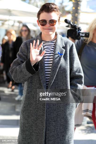 Ginnifer Goodwin is seen on January 25, 2024 in Beverly Hills, California.