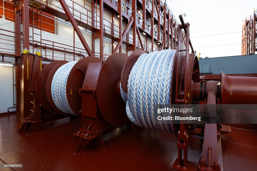 Imx Rope Rope on the Ane Maersk, an A.P. Moller-Maersk A/S methanol-powered ...