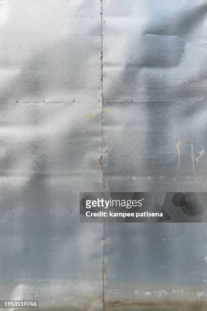 full frame shot of abstract grunge striped texture with scratches of rust on zinc background. - rust texture imagens e fotografias de stock
