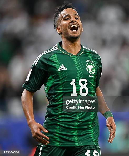 Abdulrahman Ghareeb Of Saudi Arabia Is Reacting During The AFC Asian abdulrahman-ghareeb-of-saudi-arabia-is-reacting-during-the-afc-asian