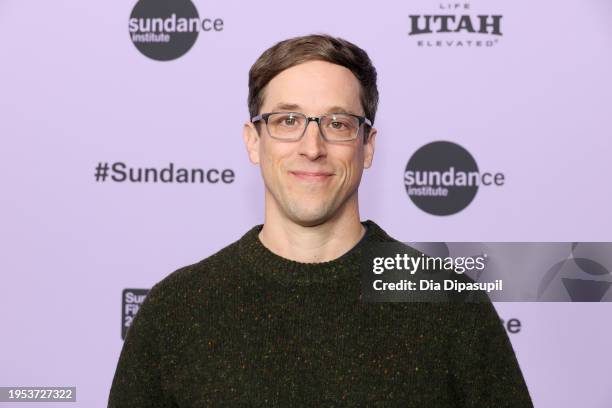 Josh Greenbaum attends the "Will & Harper" Premiere during the 2024 Sundance Film Festival at Eccles Center Theatre on January 22, 2024 in Park City,...