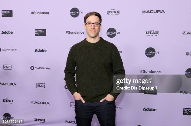 Josh Greenbaum attends the "Will & Harper" Premiere during the 2024 Sundance Film Festival at Eccles Center Theatre on January 22, 2024 in Park City,...