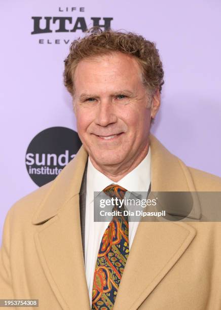 Will Ferrell attends the "Will & Harper" Premiere during the 2024 Sundance Film Festival at Eccles Center Theatre on January 22, 2024 in Park City,...