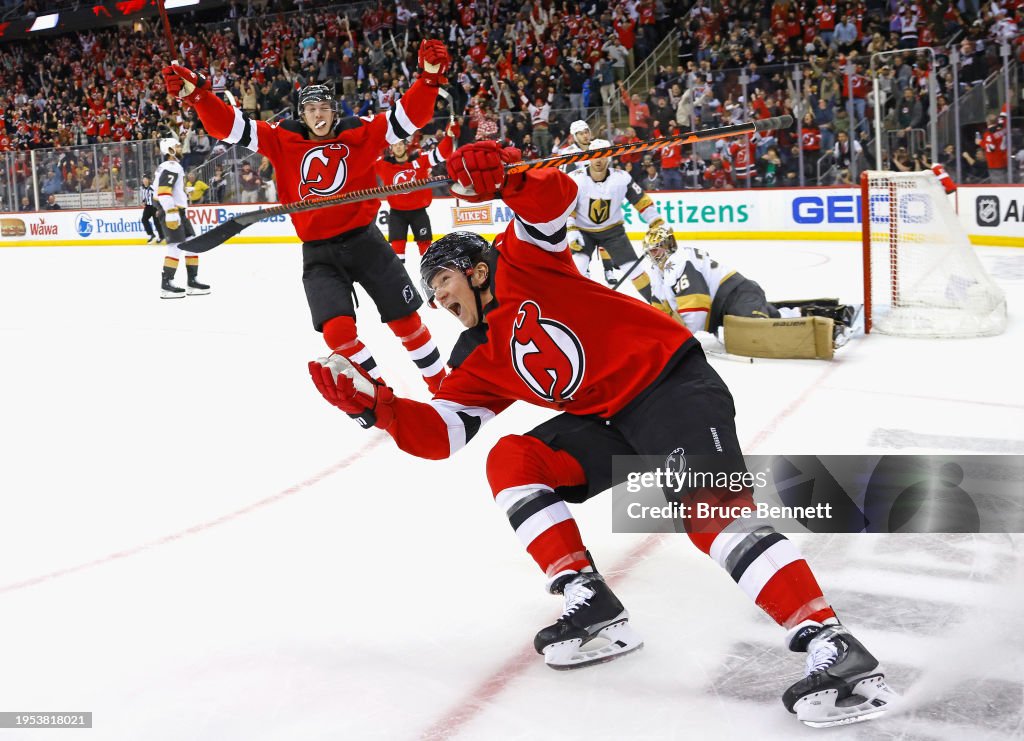 Vegas Golden Knights v New Jersey Devils