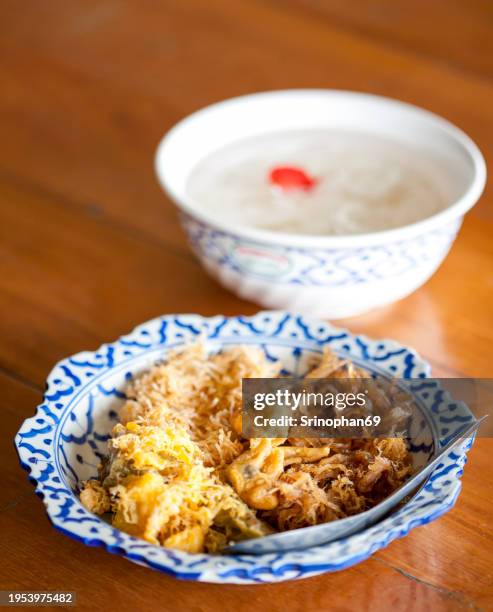 khao chae: a taste of thai tradition with the chilled elegance of authentic rice dish - royal variety stock pictures, royalty-free photos & images