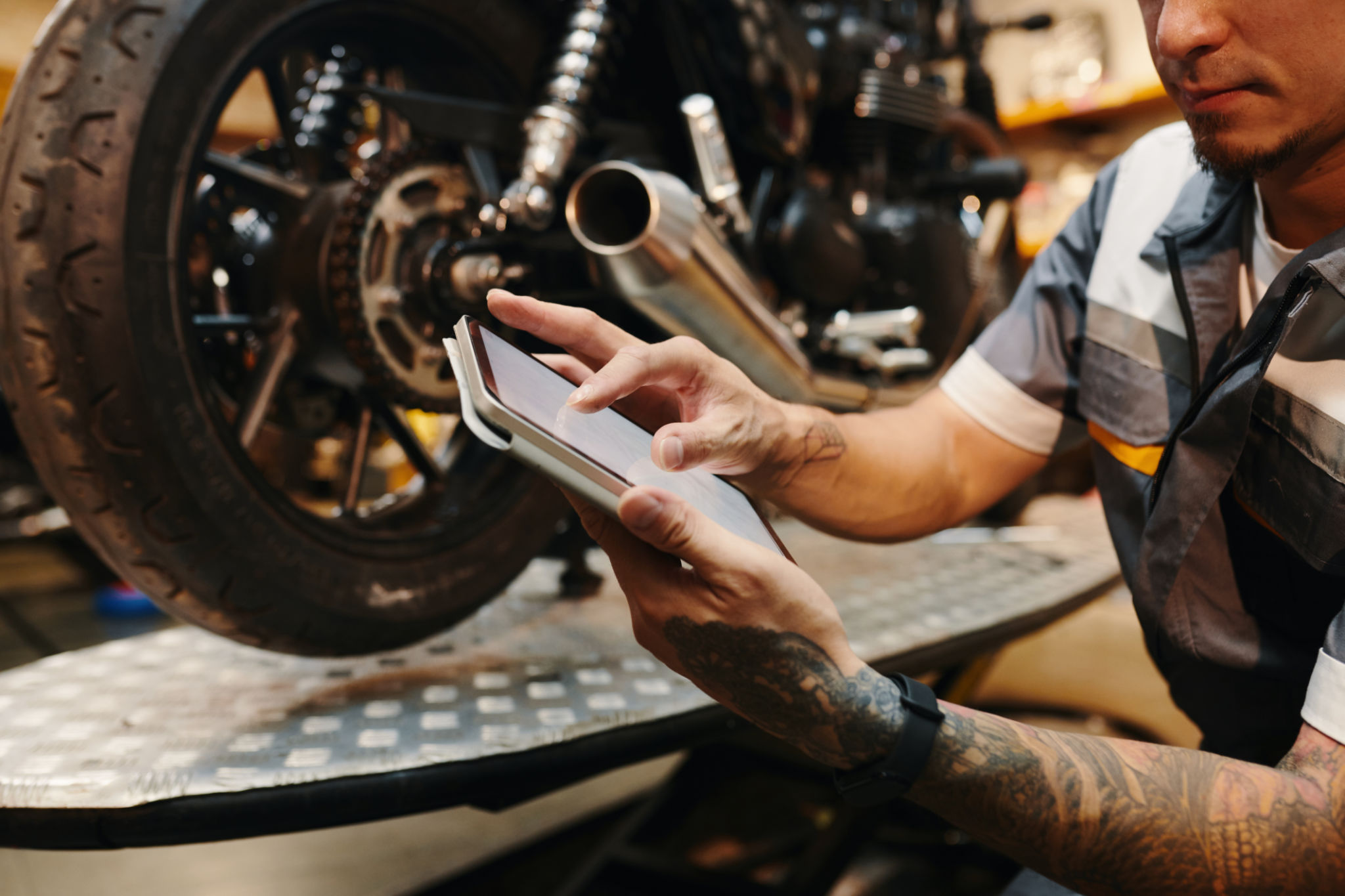 motorbike repair