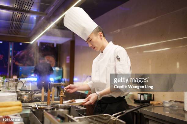 asian chef - xiamen stock pictures, royalty-free photos & images