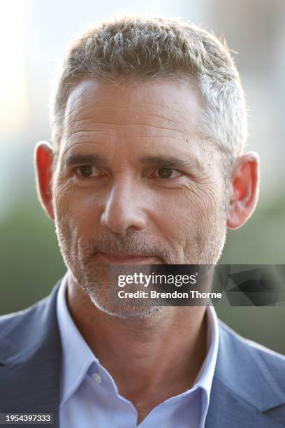 Eric Bana attends the Sydney premiere of "Force of Nature: The Dry 2" on January 23, 2024 in Sydney, Australia.