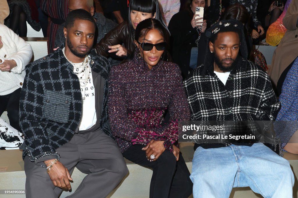 Chanel : Front Row - Paris Fashion Week - Haute Couture Spring/Summer 2024