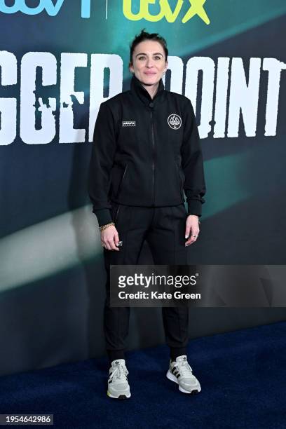 Vicky McClure attends the photocall for "Trigger Point" at Ugly Duck on January 23, 2024 in London, England.