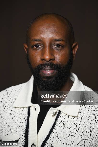 Ladj Ly attends the Chanel Haute Couture Spring/Summer 2024 show as part of Paris Fashion Week on January 23, 2024 in Paris, France.