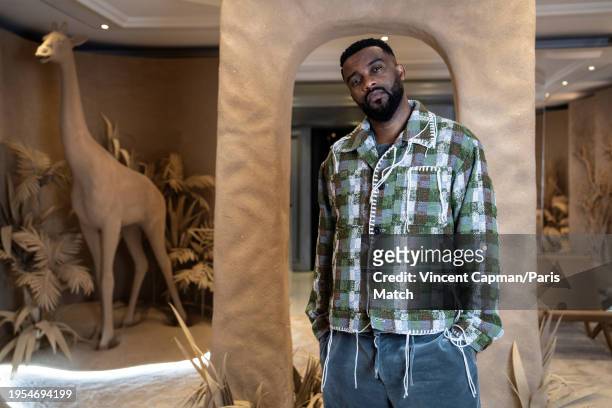 Singer and musician Fally Ipupa is photographed for Paris Match during the 76th Cannes film festival on May 17, 2023 in Cannes, France.