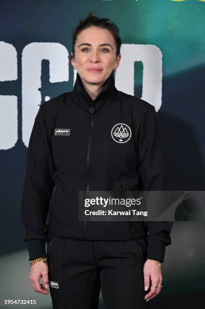 Vicky McClure attends the photocall for "Trigger Point" at Ugly Duck on January 23, 2024 in London, England.