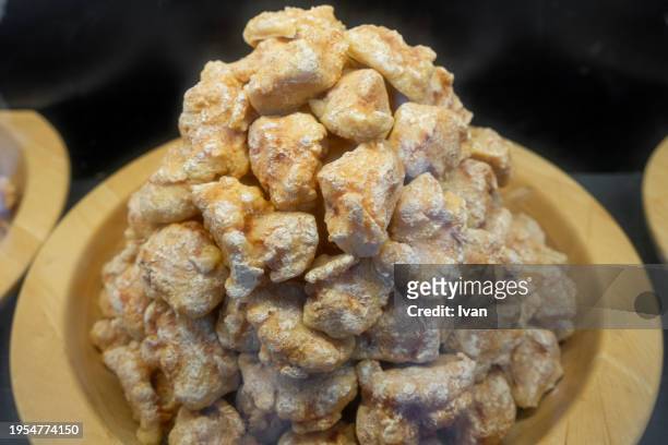 japanese style cuisine, karaage, deep fried chicken - chicken strip stock pictures, royalty-free photos & images
