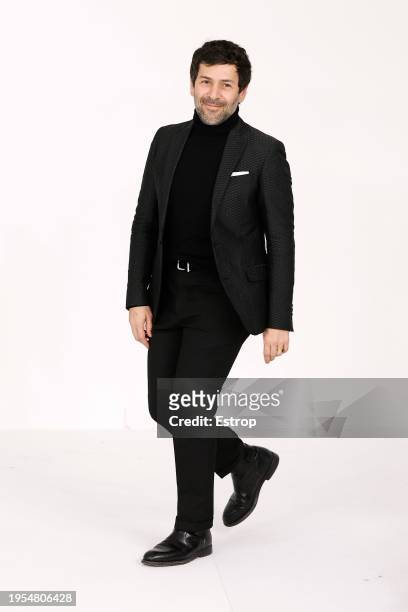 Fashion designer Alexis Mabille at the Alexis Mabille Haute Couture Spring/Summer 2024 show as part of Paris Fashion Week on January 23, 2024 in...