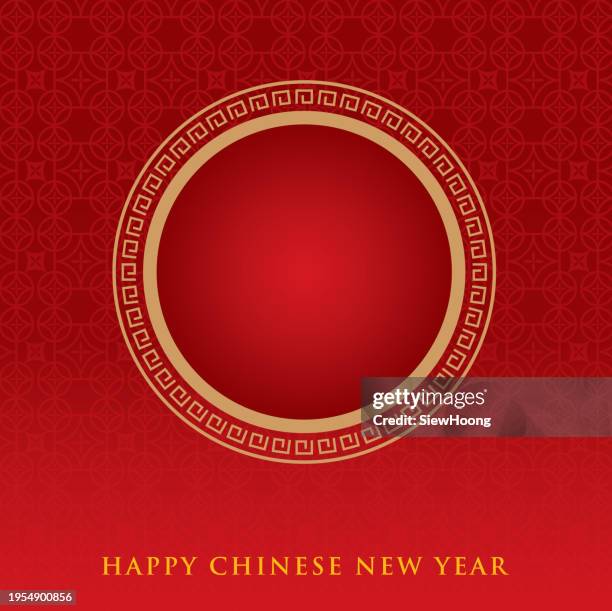 oriental banner - chinese new year stock illustrations