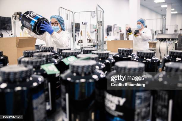 Whey Powder Factory 536 Whey Protein Stock Photos, High-Res Pictures, and Images - Getty Images