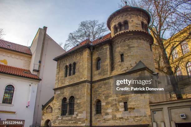 jewish ceremonial hall, prague, czechia - jewish museum stock pictures, royalty-free photos & images
