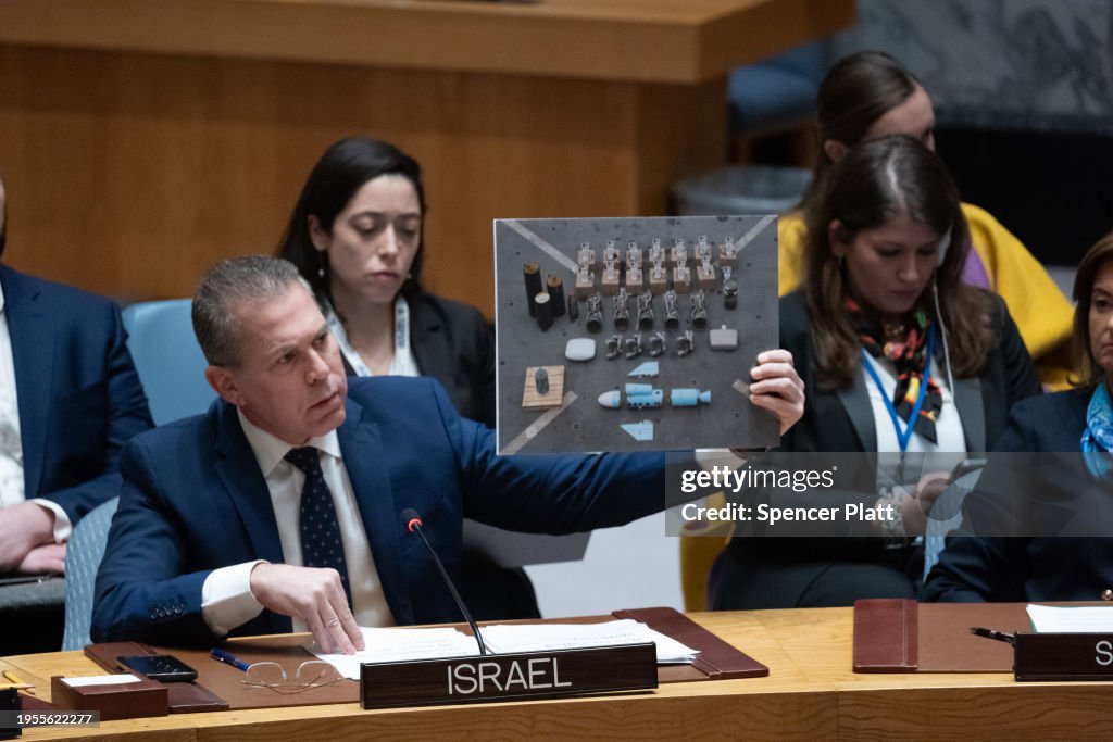 United Nations Security Council Meets To Discuss The War In Gaza