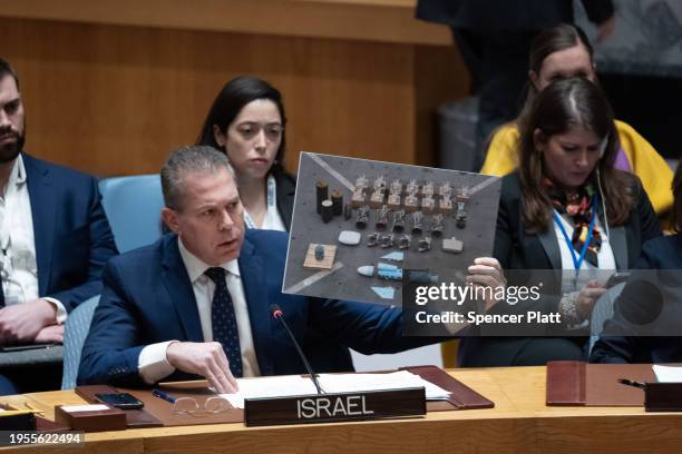 Israel Representative Gilad Erdan Photos and Premium High Res Pictures - Getty Images
