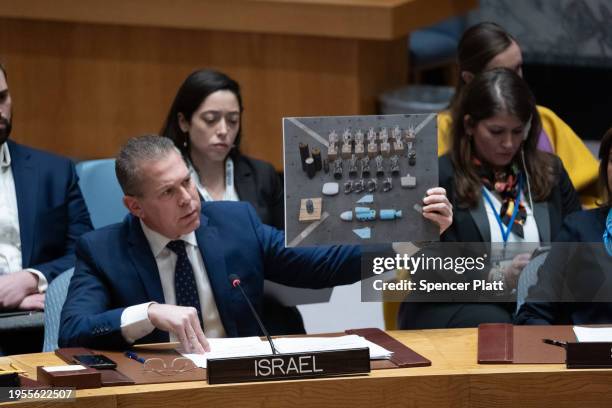 Israel Representative Gilad Erdan Photos and Premium High Res Pictures - Getty Images