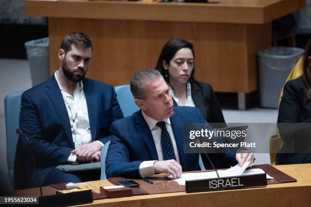 Israel Representative 649 Gilad Erdan Photos & High Res Pictures - Getty Images