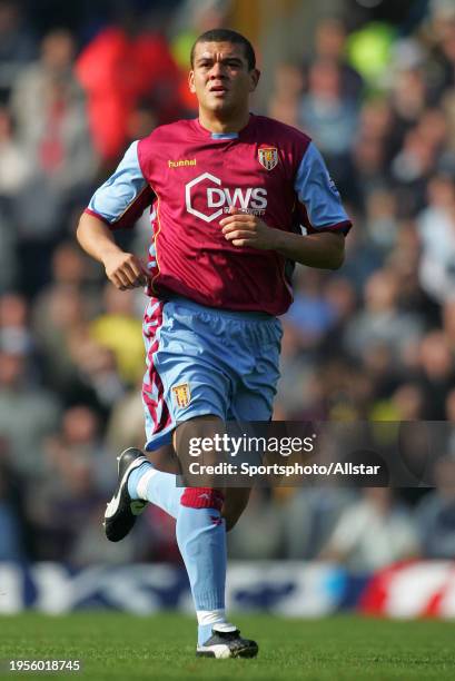 October 16: Wilfred Bouma of Aston Villa running during the Premier League match between Birmingham City and Aston Villa at St. Andrews on October...