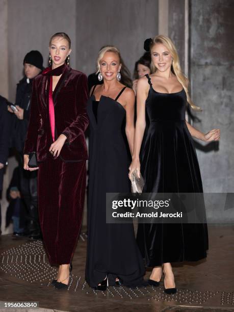 Princess Maria Carolina of Bourbon-Two Sicilies, Princess Maria Chiara of Bourbon-Two Sicilies and Camilla of Bourbon Two Sicilies attends the...