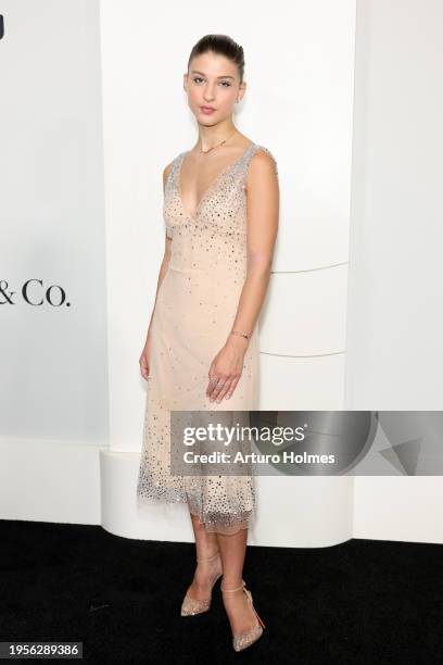 Phoebe Gates attends FX's "Feud: Capote VS. The Swans" New York Premiere at Museum of Modern Art on January 23, 2024 in New York City.